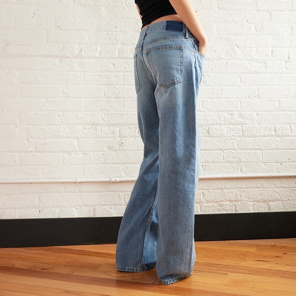 NWT Etica Stanton Relaxed Wide Leg Arctic Size 26 - Picture 8 of 8